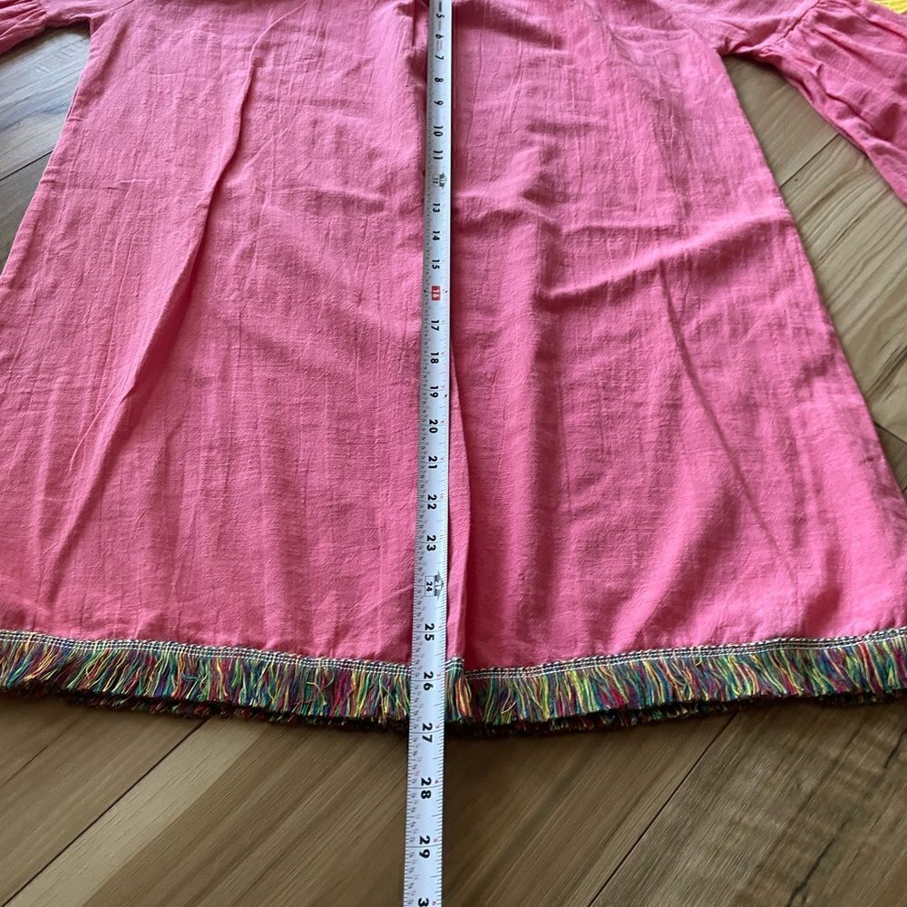 Tunic Dress or top boho fringe “Velzera” - Picture 6 of 8